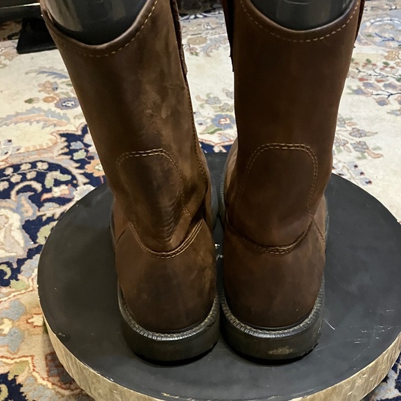 Wolverine  Dark Brown Leather Boots - Picture 3 of 11